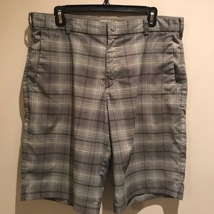 Nike Golf Tour Performance Plaid Shorts Size 34